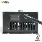 Automatische Lithium-Batterie-Ladegerät LCD-Anzeige 60V 15A der Ladespannung und des Stroms